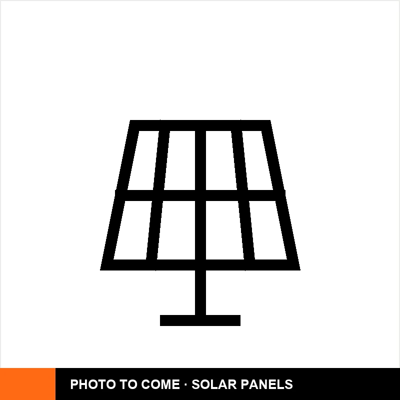 Folding solar panel, 200 W