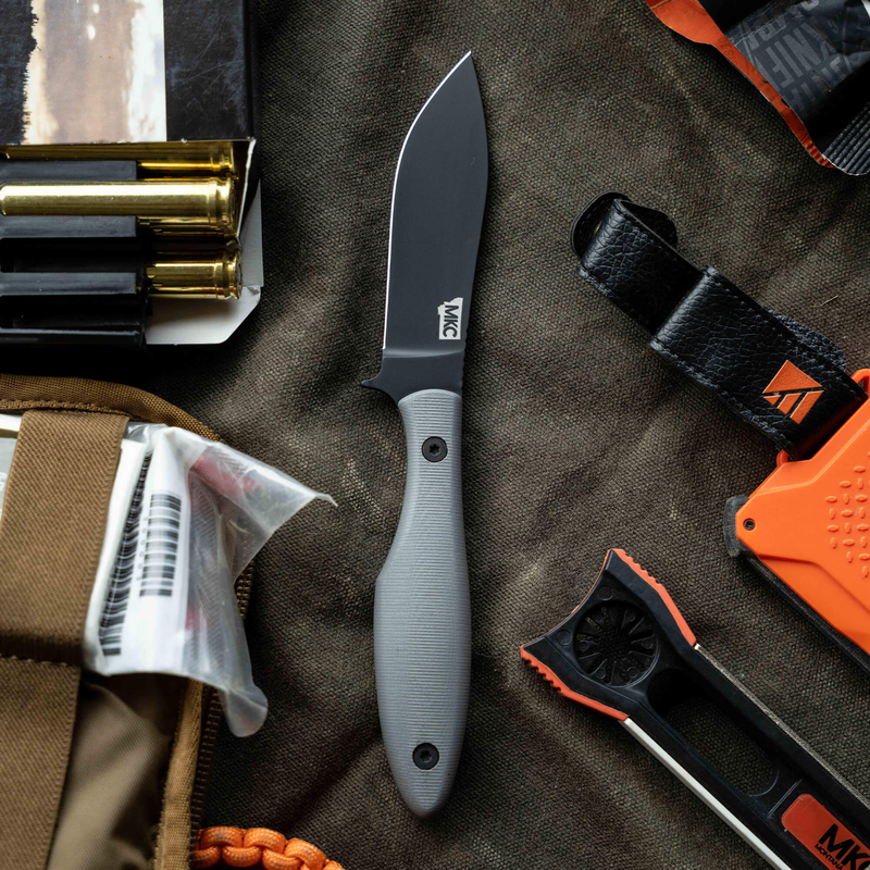 Jackstone PVD, grey by Montana Knife Company