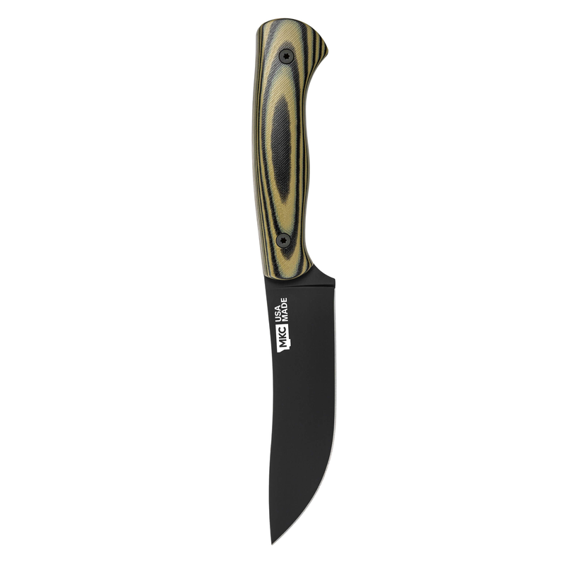 Stonewall Skinner, green and black by Montana Knife Company