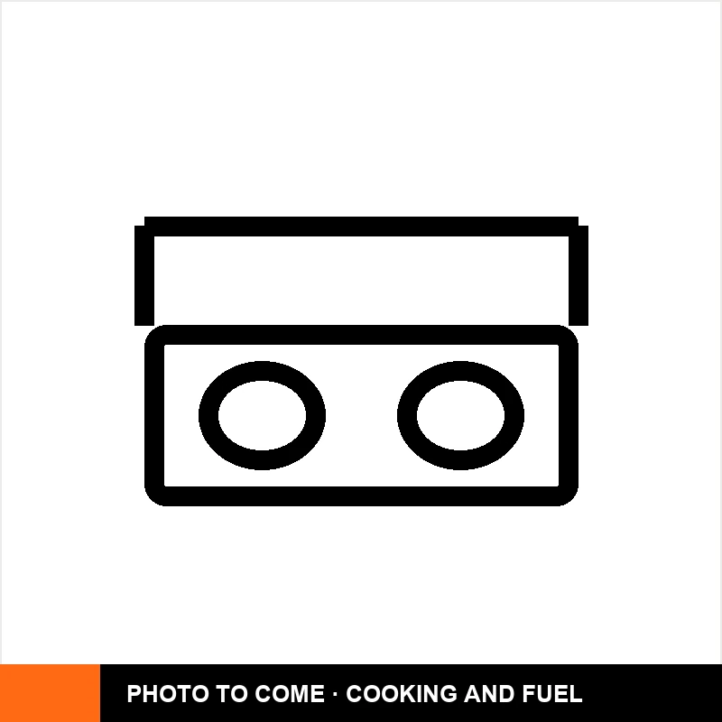 Two burner propane camp stove
