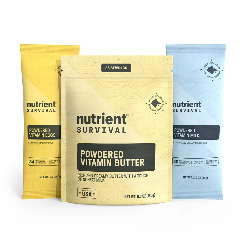 Nutrient Survival vitamin basics sampler pouches
